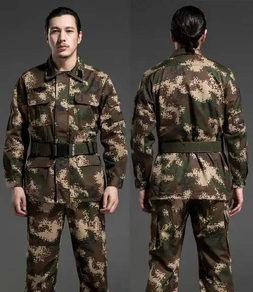 陆军迷彩服冬装棉衣