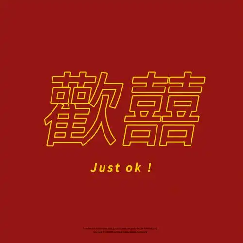 第捌个早晨欢喜就好连帽加绒卫衣男新年衣服情侣装女帽衫加厚