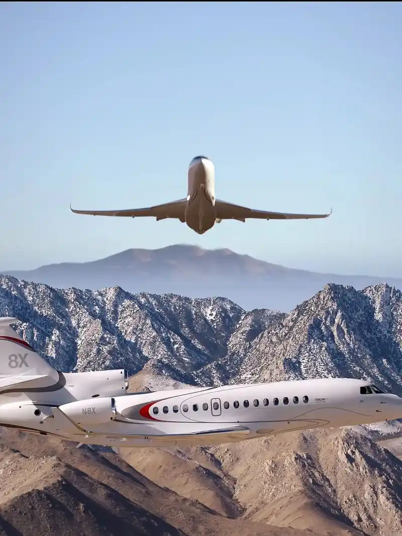 达索旗舰公务机达索猎鹰8x