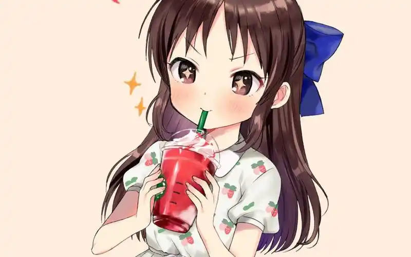 可爱萌系的动漫萝莉桌面壁纸