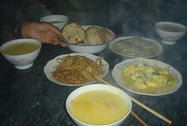 农村人早点都吃什么啊?