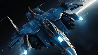 科幻战斗机的一些构想图