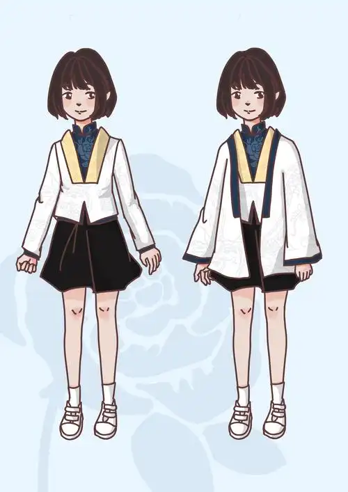 原创作品 作品详情类别: 创意校服设计 创作时间:2019年作品简介:这一