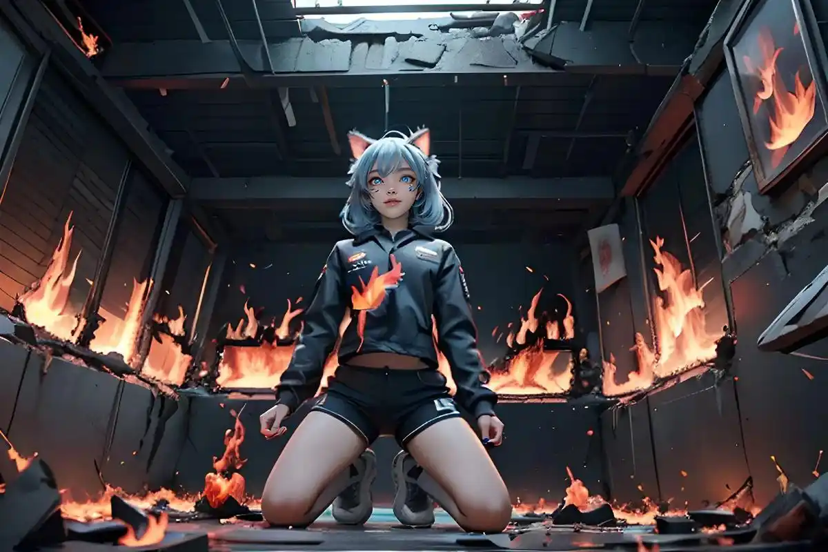 ai绘画 #二次元 #猫耳 #壁纸 再补发几张猫耳娘 - 抖音