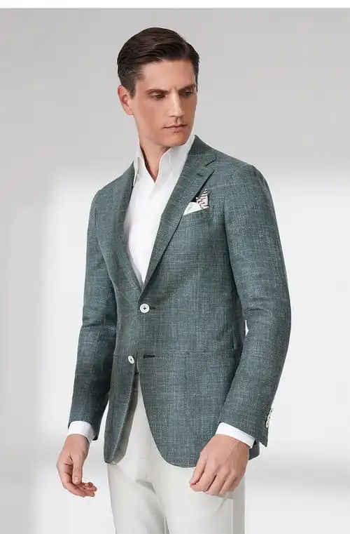 免费上门量体报喜鸟西服定制22男士春夏进口面料西服上衣修身休闲外套