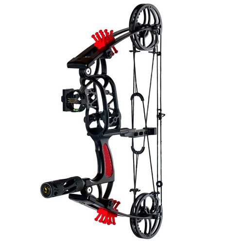 弓箭复合金属射击运动套装射鱼神器机械滑轮弓竞技反曲直拉弓 渔猎