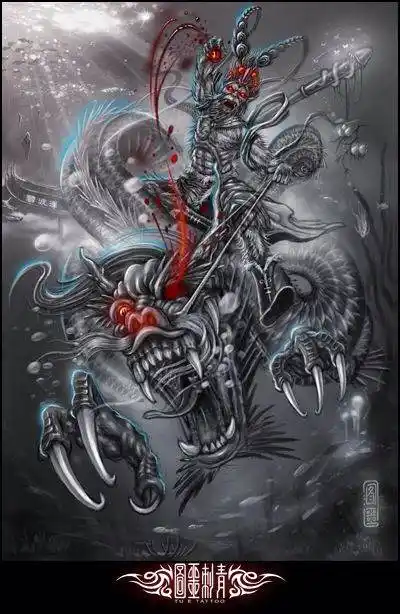 谁有魔猴这个图片的高清纹身图片! 跪求这个图片!