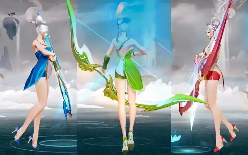 王者荣耀女英雄ps图,伽罗去布料图片