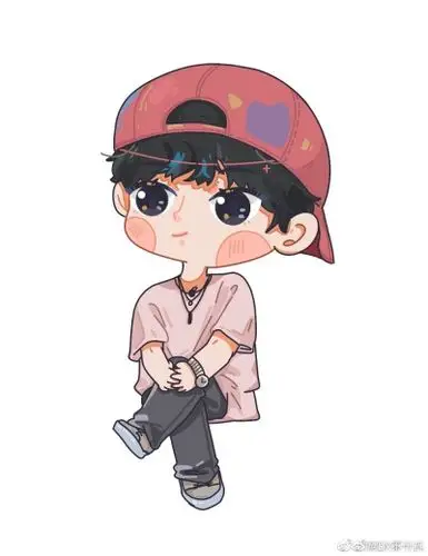 『王一博 手绘 漫画 』