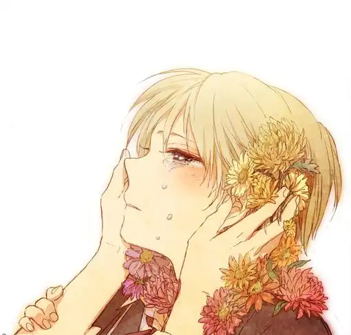 二次元的眼泪 伤感动漫图 卡通眼泪 泪水