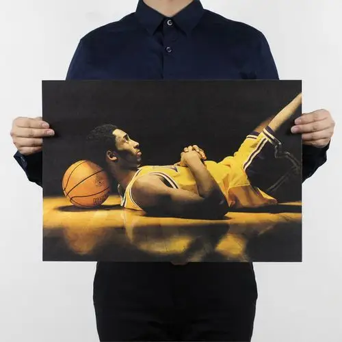 【h819】科比n款/只要心够决/nba 篮球励志/牛皮纸海报51x35.5cm