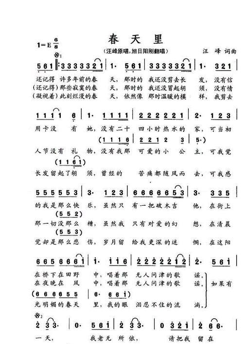 适合初学者吹奏的8首口琴简谱复音c调口琴24孔流行经典歌曲简谱求24孔