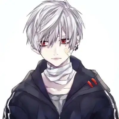 冷酷霸气动漫男头79