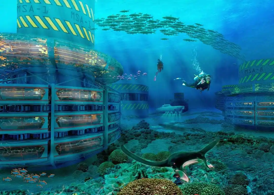 9亿建在水下10米,住一晚要花费3万|酒店|海底|迪拜_新浪新闻