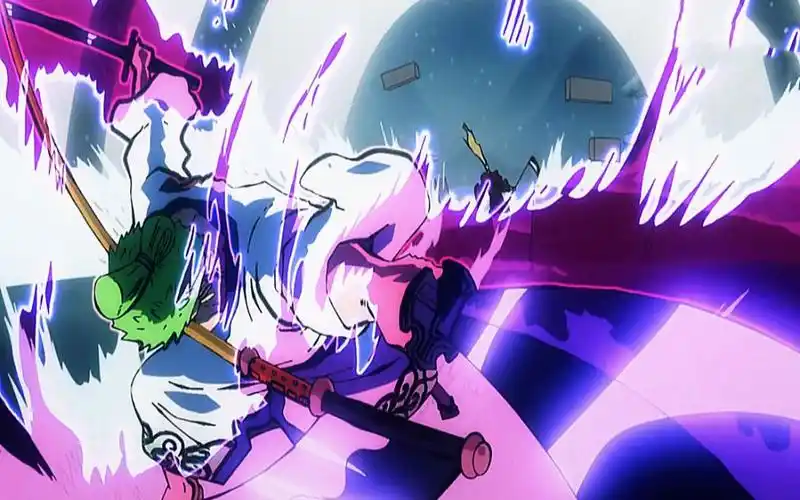 【海贼王/索隆/高燃】20秒后高能,以最强为目标,贯彻信念的炼狱鬼斩!