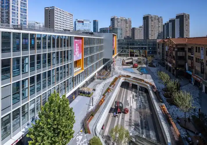 望京万科时代中心望京街改造