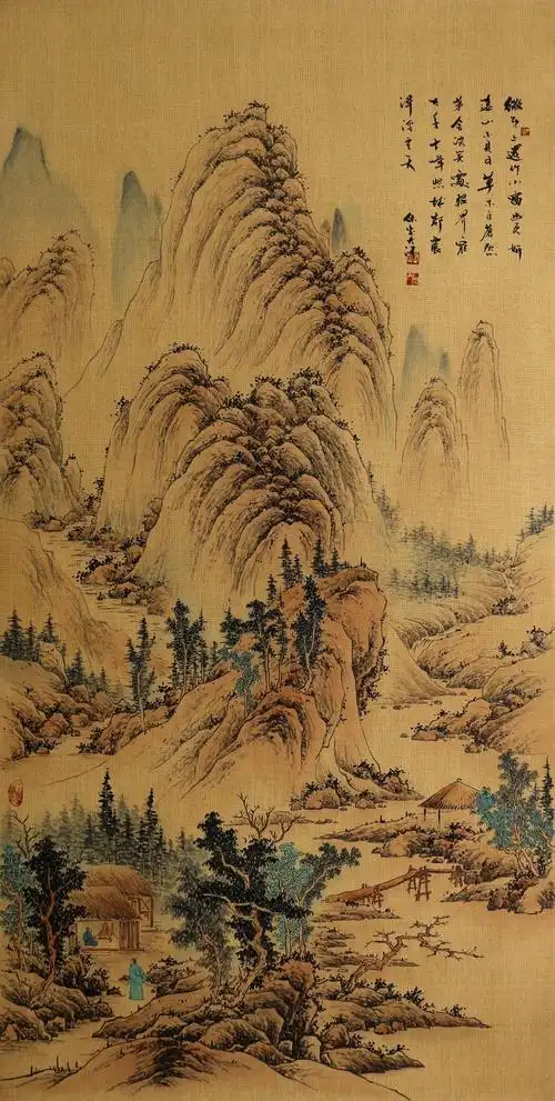 "当代仿古山水画大成者"李永河