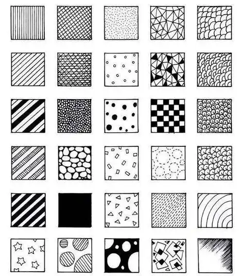 还记得我们线描里的的点线面吗?