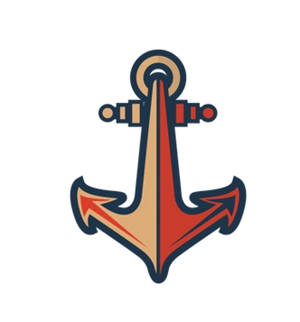 卡通船锚图片-卡通船锚设计素材-卡通船锚素材免费下载-万素网