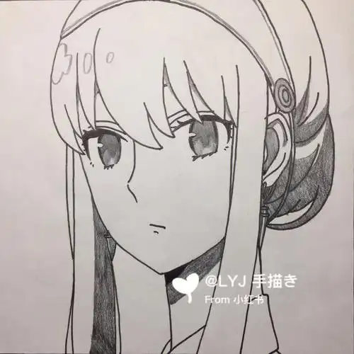 挑战画100个二次元老婆 第十个——约尔