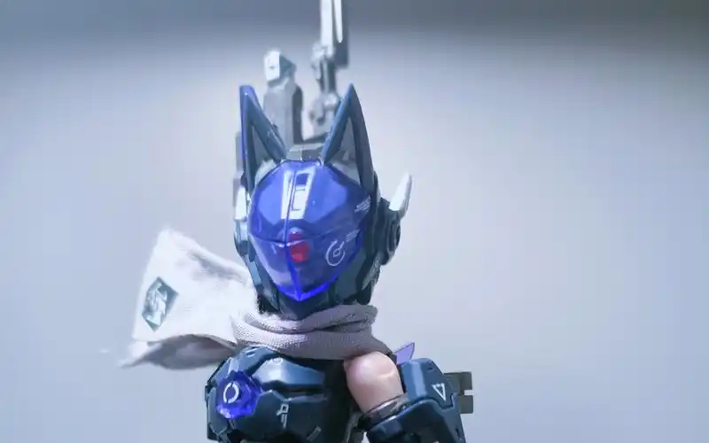 【模图享】机械义肢!赛博朋克狐狸机娘——核能矩阵狐狸