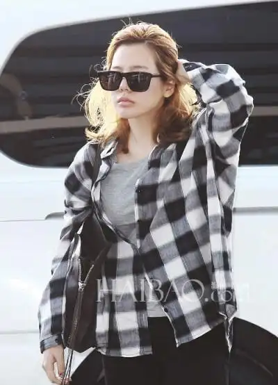 机场时尚 少机场时尚 少女时代 sunny 李顺圭女时代 sunny 李顺圭