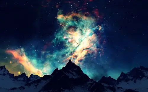 浩瀚星空美景图片桌面壁纸