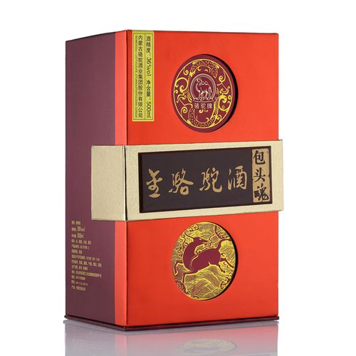 包头名片低度清香型金骆驼酒36包头魂酒500ml鹿版