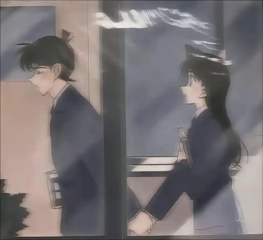 漫画 #柯南 #工藤新一 #毛利兰 - 抖音