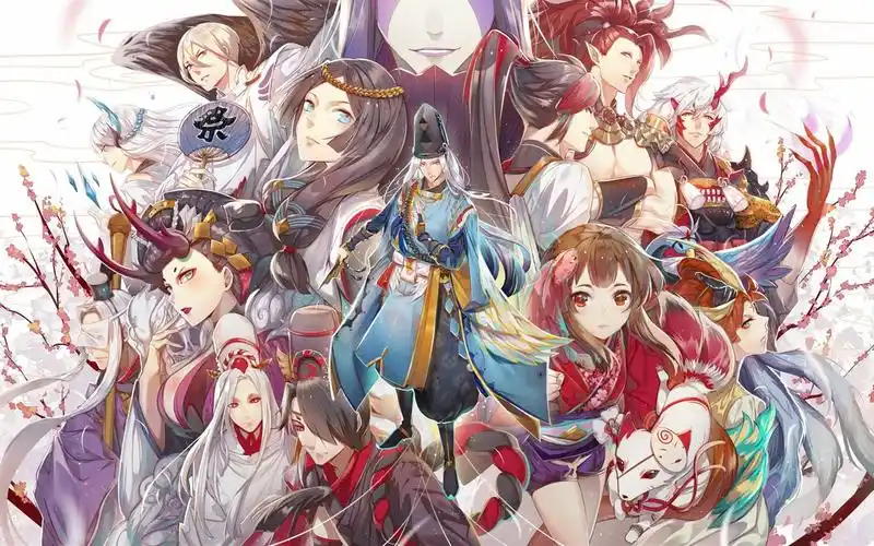 阴阳师游戏人物精美高清壁纸