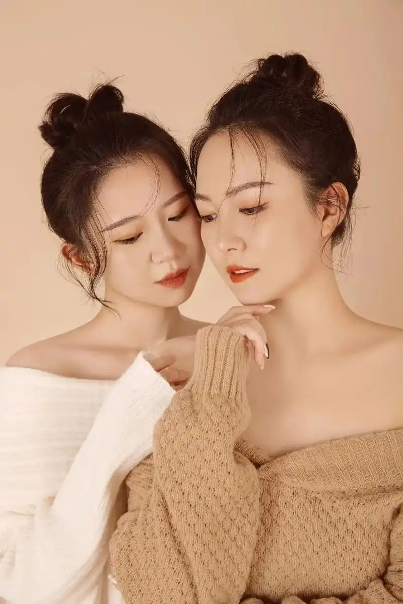 超级有爱的闺蜜照.要做一辈子的好朋友#个人写真 #闺蜜写真  - 抖音