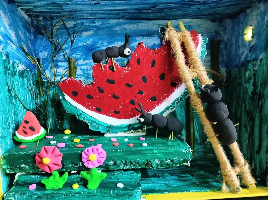 废旧鞋盒#幼儿园手工 #亲手制作 - 抖音