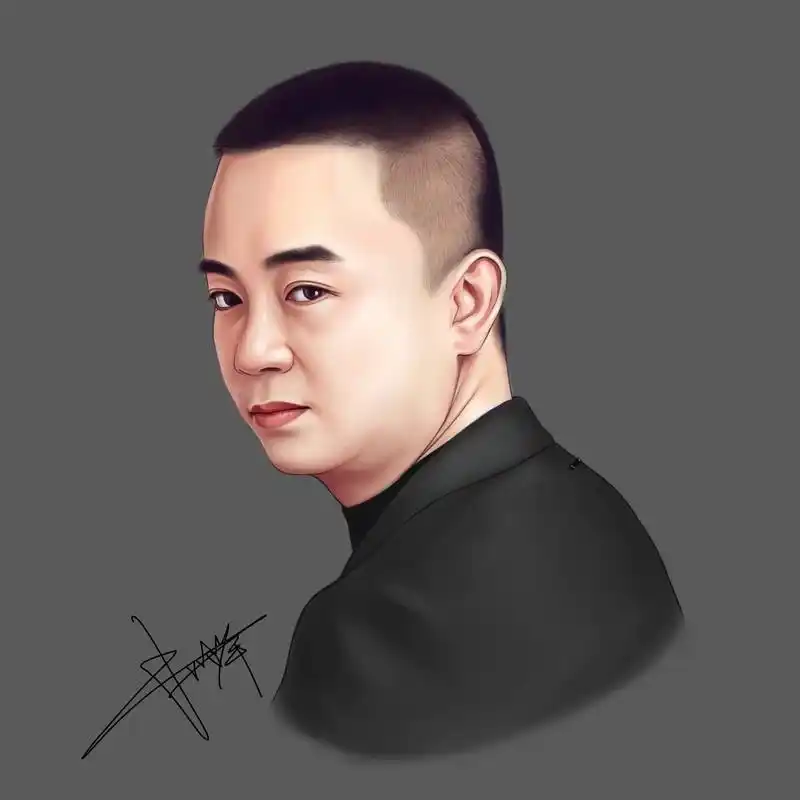 手绘头像分享:高端大气上档次,低调奢华!