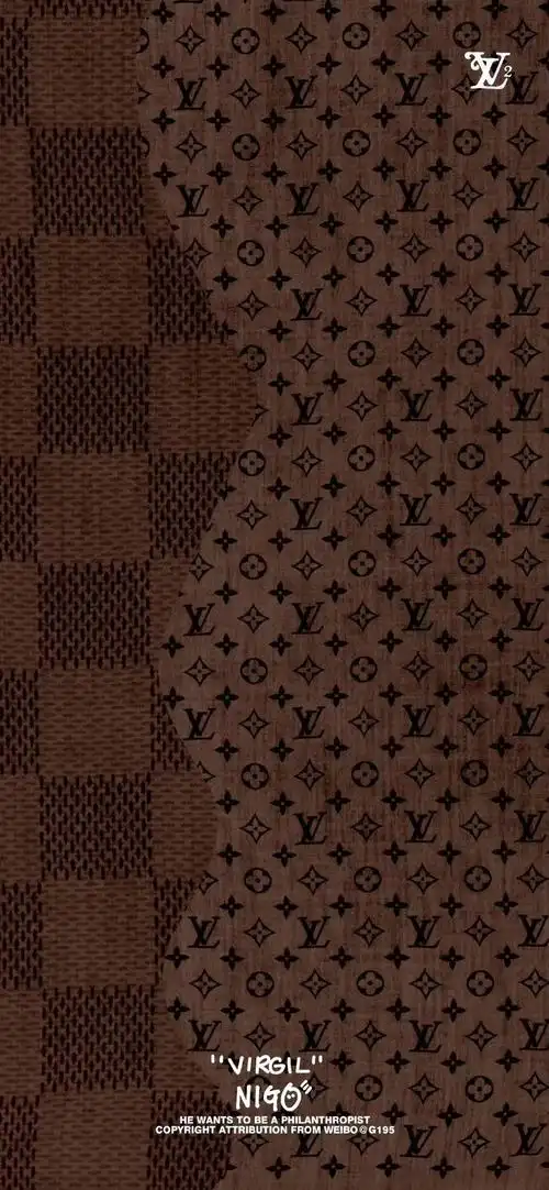 瞬间提升逼格的手机壁纸!louis vuitton x nigo "lv05"