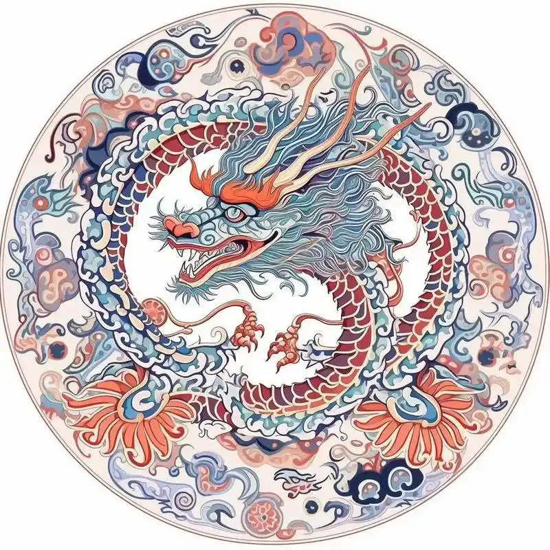 国潮无敌 #国风古韵 #图腾图案 #中国龙 - 抖音