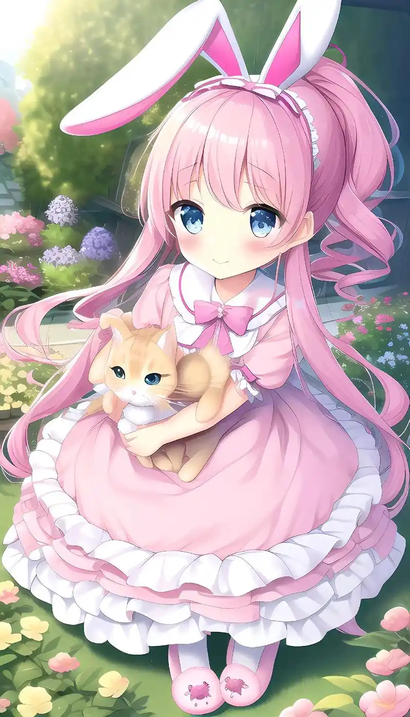 小女孩#图文伙伴计划 #抖音图文来了 #ai绘画 #动漫壁纸 #二次元动漫