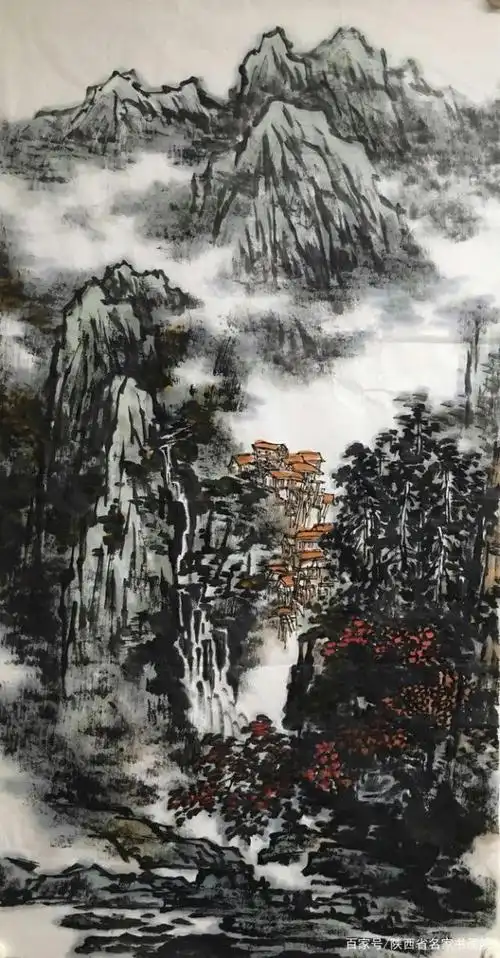 「黎明——院士风采」陕西省名家书画艺术研究院院士黎明作品欣赏