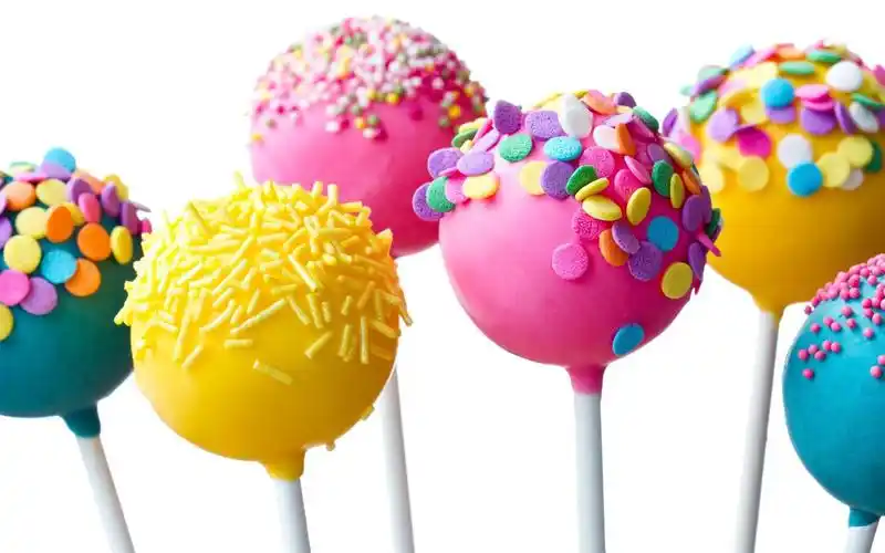 五颜六色的棒棒糖高清壁纸图片