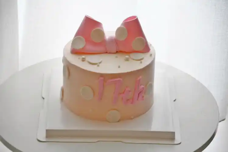 创意蝴蝶结可爱女生宝宝宝宝蛋蛋糕生日蛋糕动物奶油新鲜蛋糕