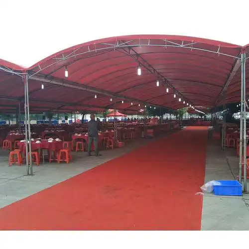 热销供应活动酒棚喜篷宴席蓬折叠酒席棚红白喜事酒棚酒席篷定制