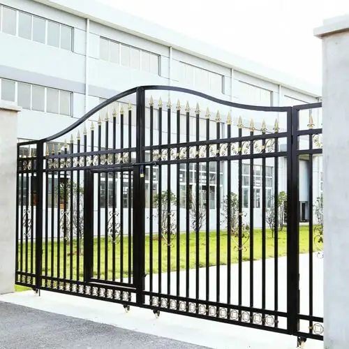 固格澜栅锌钢定制大门 江苏锌钢大门生产厂家 工厂锌钢大门定制