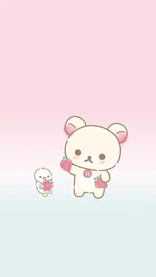 轻松熊唯美可爱卡通