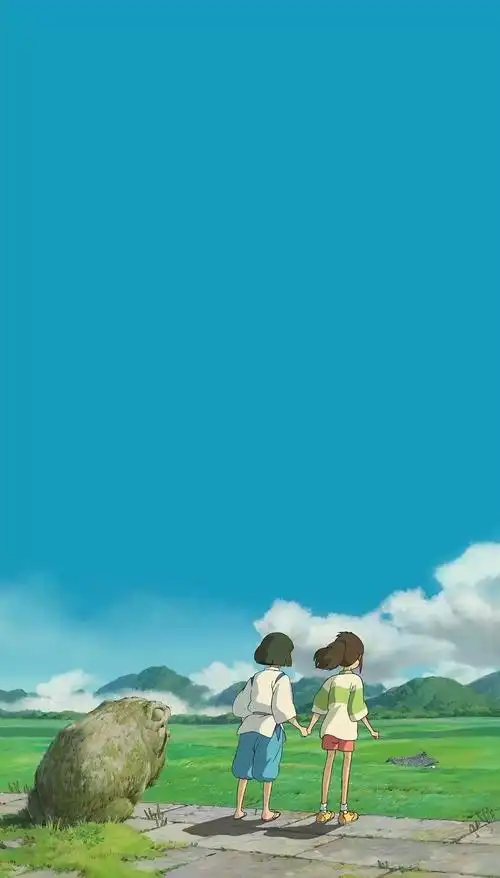 求宫崎骏的动画里的图片啊!很治愈的那种?
