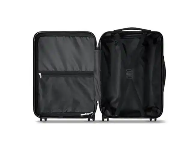 nici20寸红黑拉杆箱行李箱 男女行李箱登机箱锁万向轮 红色 20寸