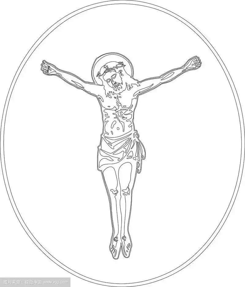 耶稣被钉在十字架上