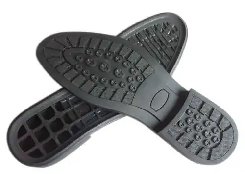 厂家直销男士时尚高档布洛克皮鞋底1865优质耐磨防滑橡胶大底