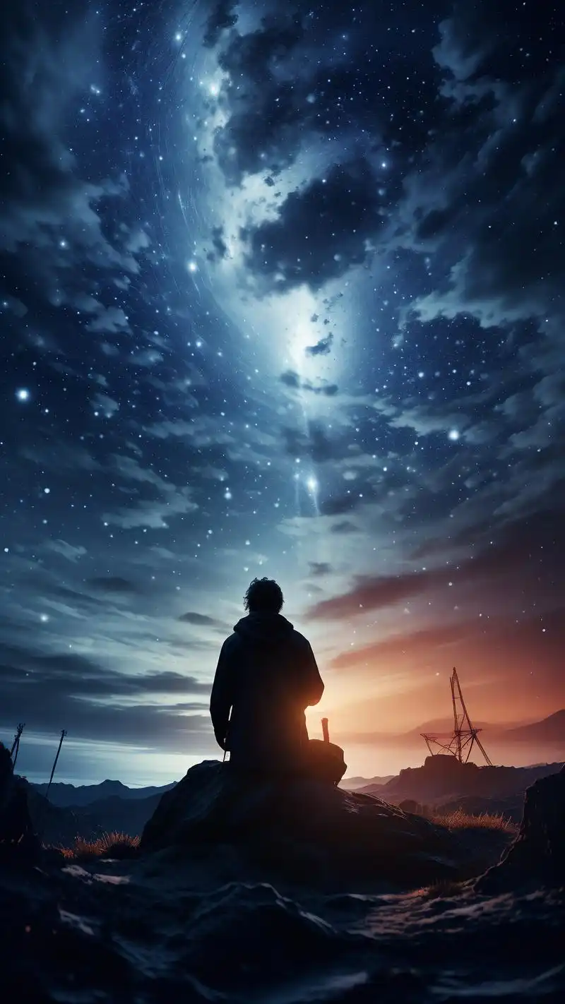 90孤独寂寞夜空壁纸精选90