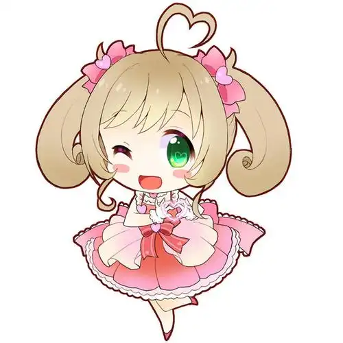 女生可爱卡通q版头像图片