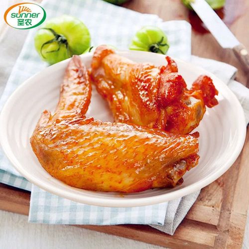 圣农奥尔良对翅腌制烤翅半成品空气炸锅食材油炸翅中鸡翅根烤对翅