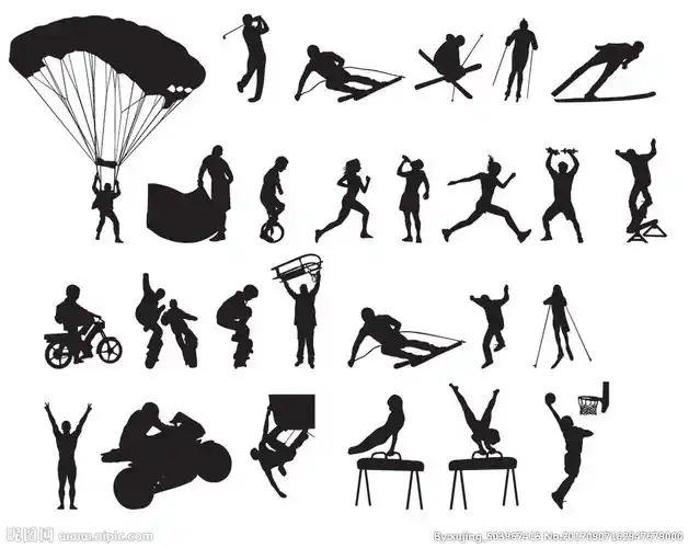 矢量人物动作图片